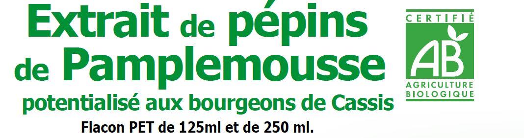 Extrait de pépin de pamplemousse bio